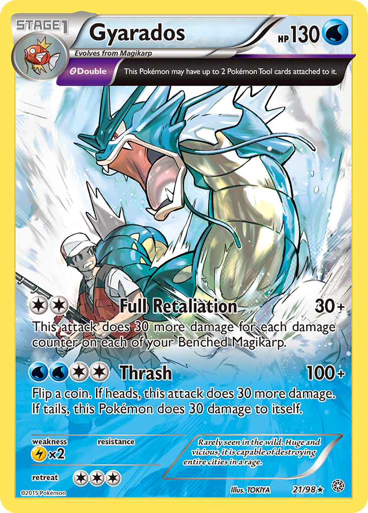 Gyarados (21/98) [XY: Ancient Origins] | Galactic Gamez