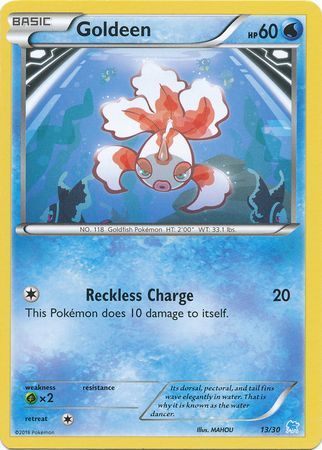 Goldeen (13/30) [XY: Trainer Kit 3 - Suicune] | Galactic Gamez