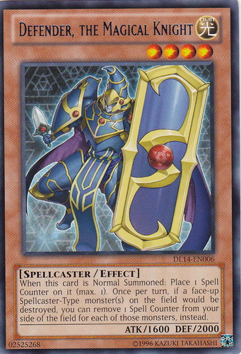 Defender, the Magical Knight (Blue) [DL14-EN006] Rare | Galactic Gamez