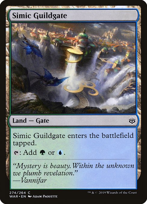 Simic Guildgate [War of the Spark] | Galactic Gamez