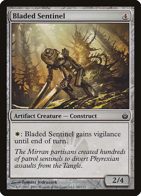 Bladed Sentinel [Mirrodin Besieged] | Galactic Gamez