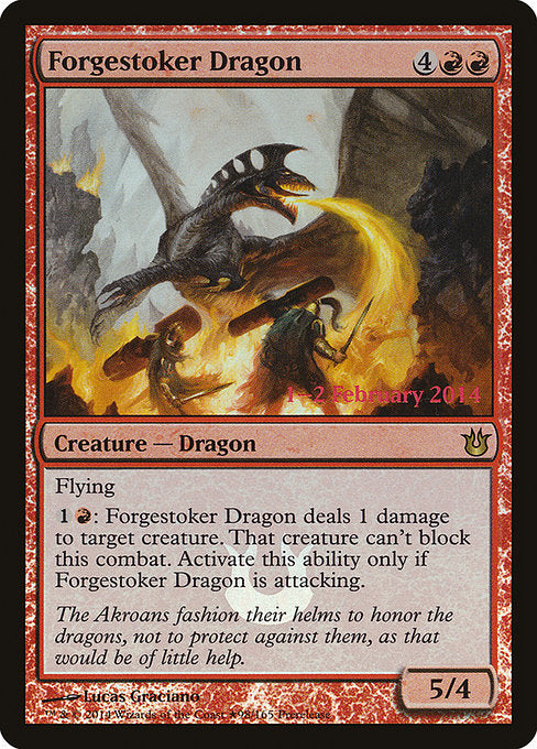 Forgestoker Dragon [Born of the Gods Promos] | Galactic Gamez