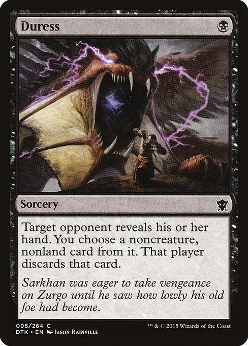 Duress [Dragons of Tarkir] | Galactic Gamez