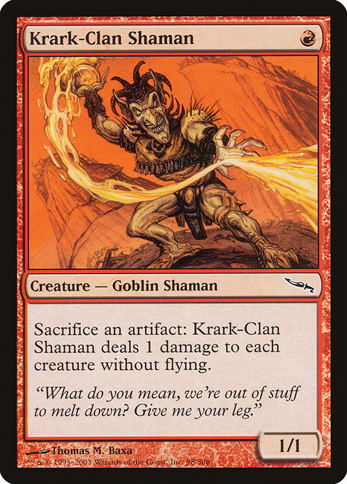 Krark-Clan Shaman [Mirrodin] | Galactic Gamez
