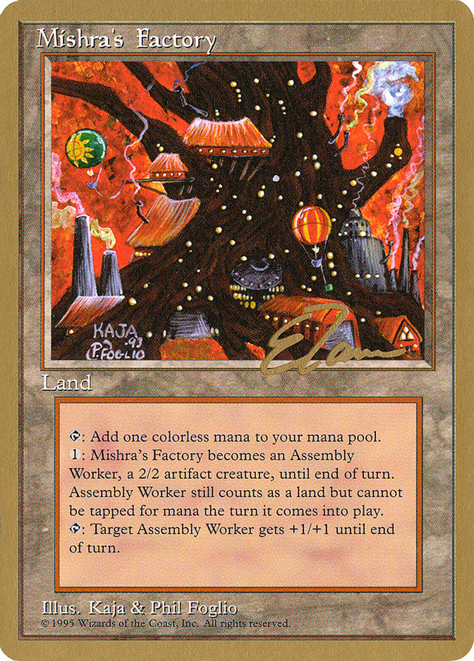 Mishra's Factory (Eric Tam) [Pro Tour Collector Set] | Galactic Gamez
