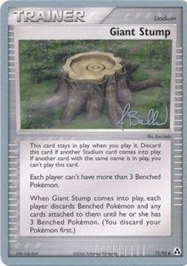 Giant Stump (75/92) (Eeveelutions - Jimmy Ballard) [World Championships 2006] | Galactic Gamez