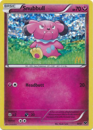 Snubbull (8/12) [McDonald's Promos: 2014 Collection] | Galactic Gamez