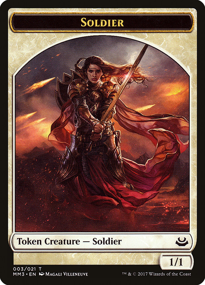 Soldier (003/021) [Modern Masters 2017 Tokens] | Galactic Gamez