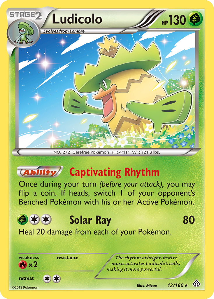 Ludicolo (12/160) [XY: Primal Clash] | Galactic Gamez