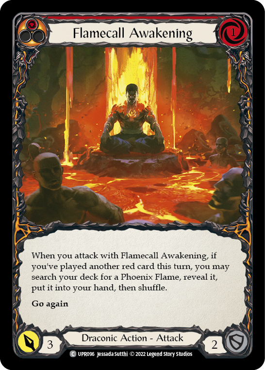 Flamecall Awakening [UPR096] (Uprising) | Galactic Gamez
