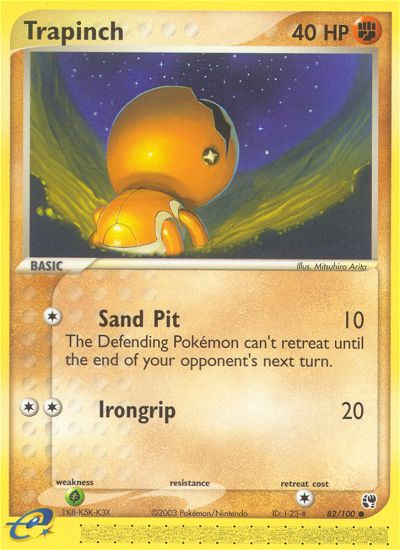 Trapinch (82/100) [EX: Sandstorm] | Galactic Gamez