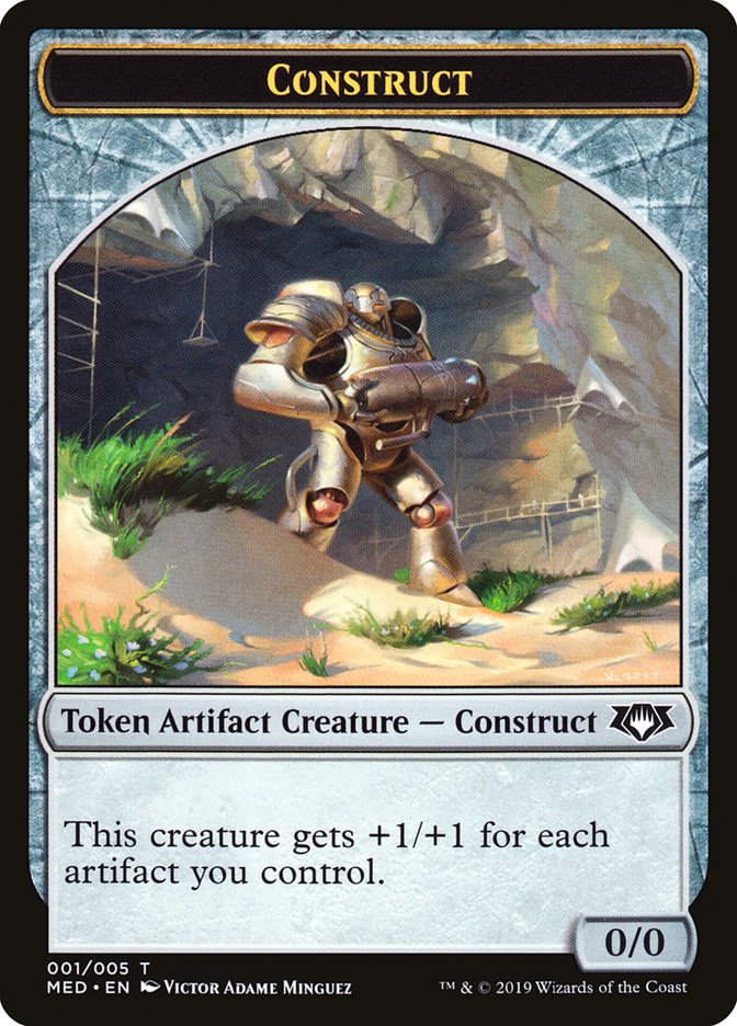 Construct (001/005) [Mythic Edition Tokens] | Galactic Gamez