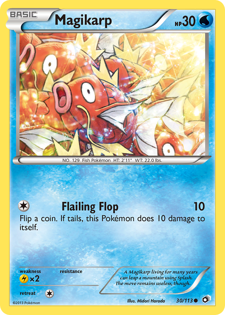 Magikarp (30/113) [Black & White: Legendary Treasures] | Galactic Gamez