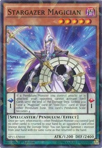 Stargazer Magician [SP15-EN010] Shatterfoil Rare | Galactic Gamez