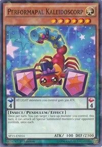 Performapal Kaleidoscorp [SP15-EN016] Shatterfoil Rare | Galactic Gamez