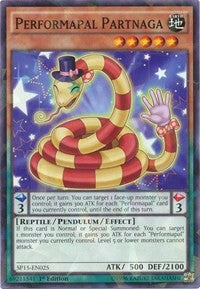 Performapal Partnaga [SP15-EN025] Shatterfoil Rare | Galactic Gamez