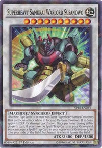 Superheavy Samurai Warlord Susanowo [SP15-EN034] Shatterfoil Rare | Galactic Gamez