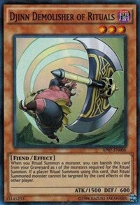 Djinn Demolisher of Rituals [AP07-EN006] Super Rare | Galactic Gamez