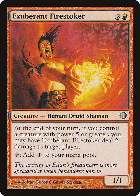 Exuberant Firestoker [Shards of Alara] | Galactic Gamez