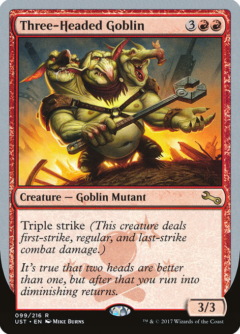 Three-Headed Goblin [Unstable] | Galactic Gamez