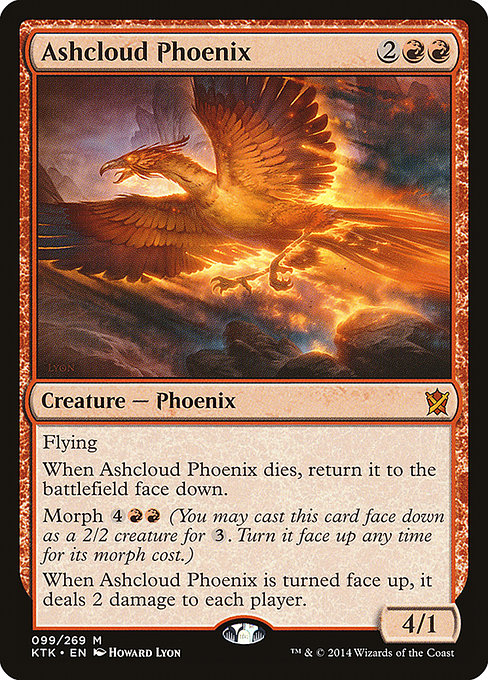 Ashcloud Phoenix [Khans of Tarkir] | Galactic Gamez