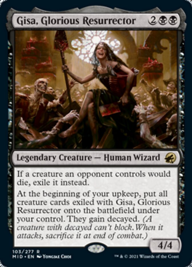 Gisa, Glorious Resurrector [Innistrad: Midnight Hunt] | Galactic Gamez