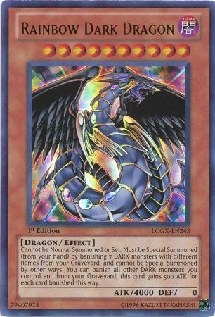 Rainbow Dark Dragon [LCGX-EN243] Ultra Rare | Galactic Gamez