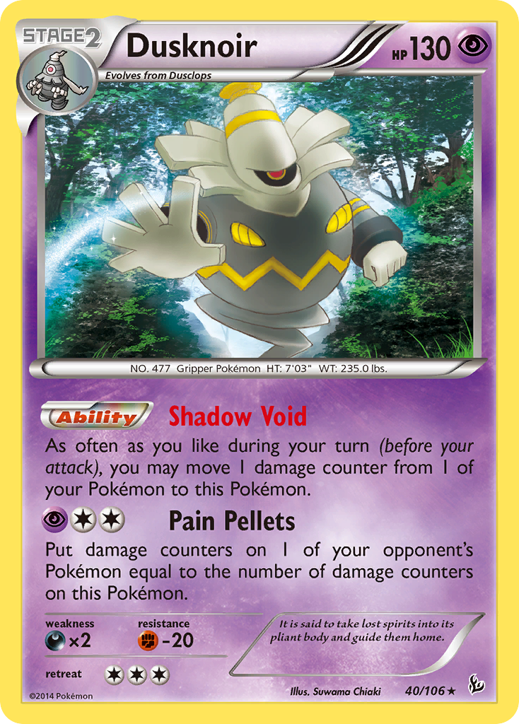 Dusknoir (40/106) [XY: Flashfire] | Galactic Gamez