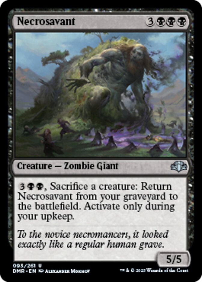 Necrosavant [Dominaria Remastered] | Galactic Gamez