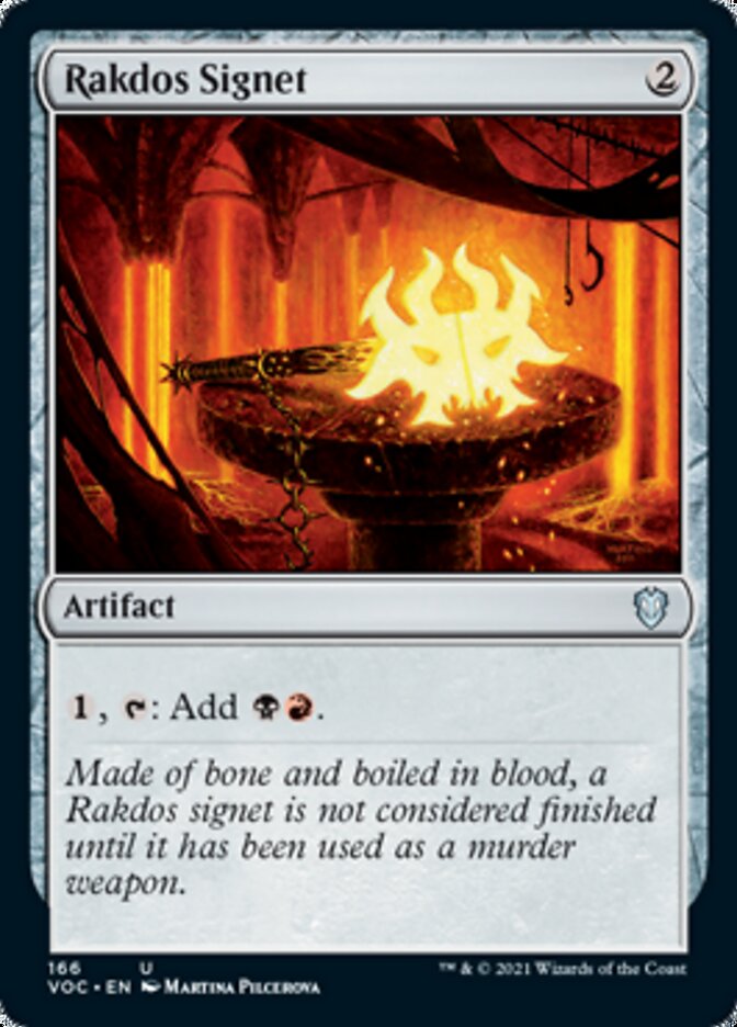 Rakdos Signet [Innistrad: Crimson Vow Commander] | Galactic Gamez