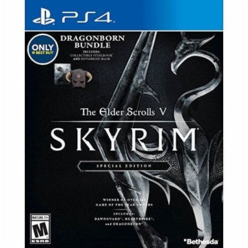 Elder Scrolls V: Skyrim [Dragonborn Bundle] - Playstation 4 | Galactic Gamez