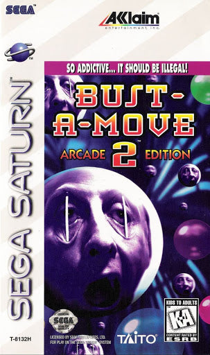 Bust-a-Move 2 Arcade Edition - Sega Saturn | Galactic Gamez