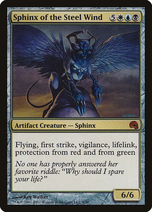 Sphinx of the Steel Wind [Premium Deck Series: Graveborn] | Galactic Gamez