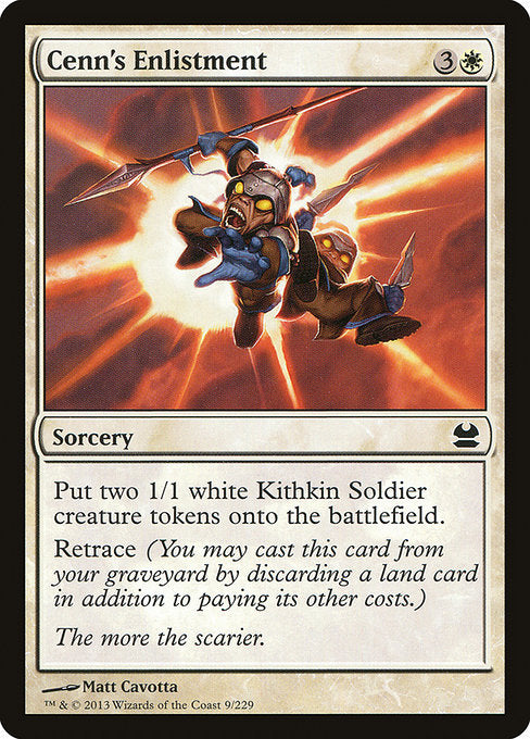 Cenn's Enlistment [Modern Masters] | Galactic Gamez