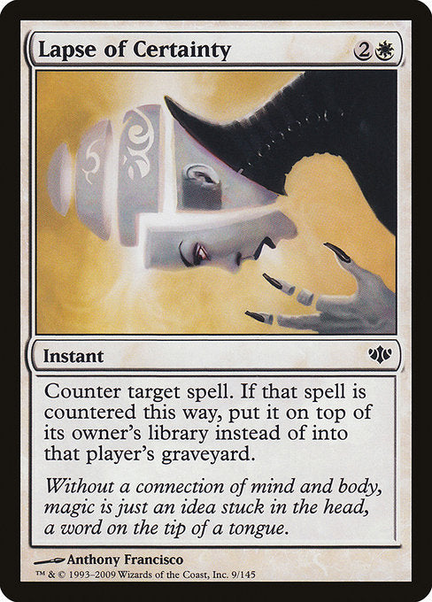 Lapse of Certainty [Conflux] | Galactic Gamez