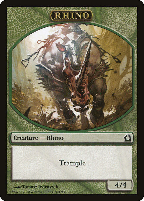 Rhino [Return to Ravnica Tokens] | Galactic Gamez