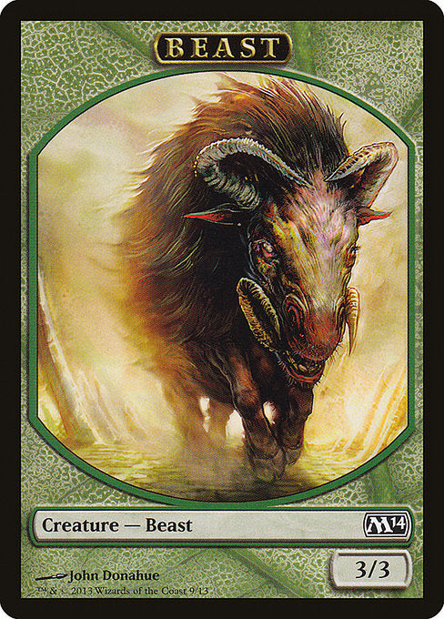 Beast [Magic 2014 Tokens] | Galactic Gamez