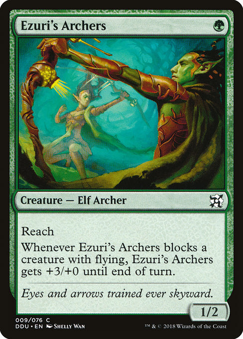 Ezuri's Archers [Duel Decks: Elves vs. Inventors] | Galactic Gamez