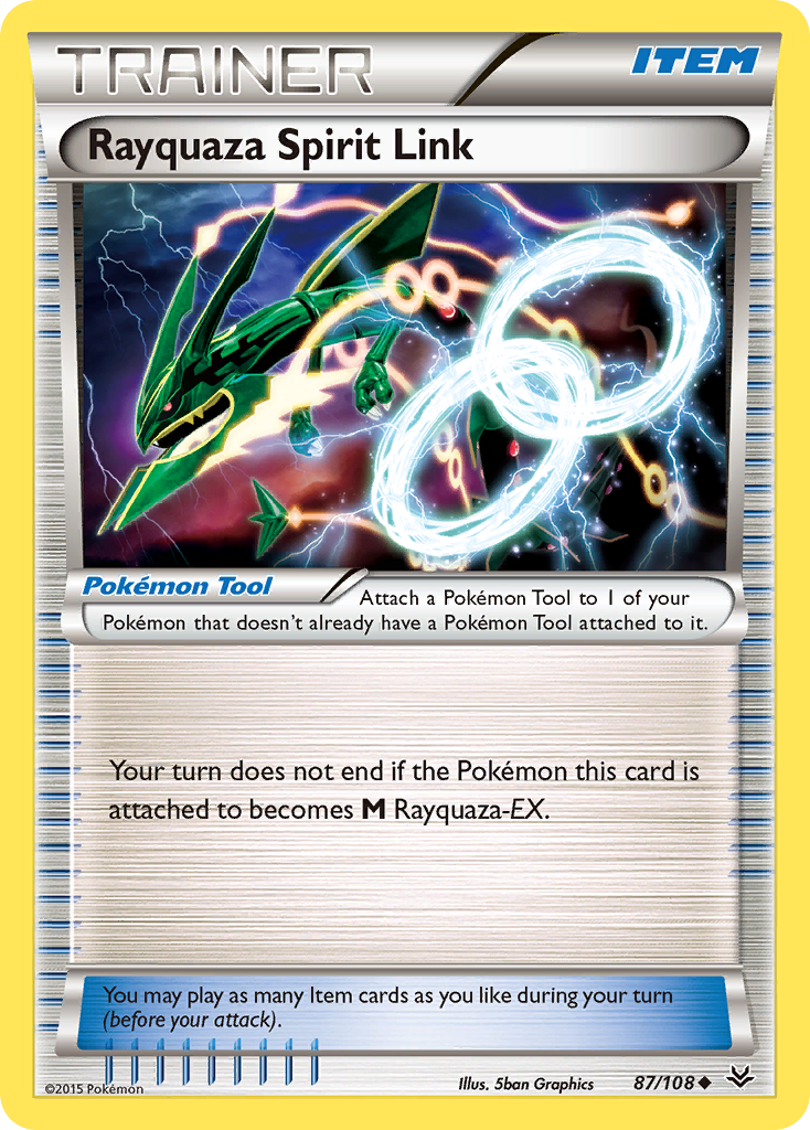 Rayquaza Spirit Link (87/108) [XY: Roaring Skies] | Galactic Gamez