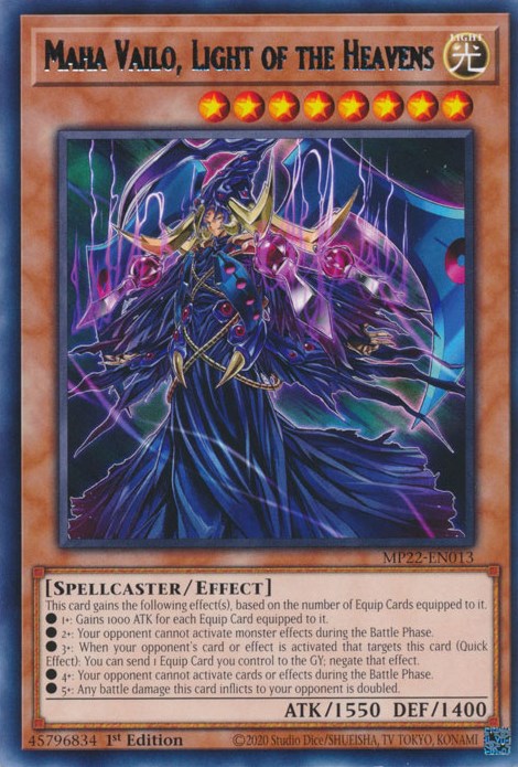 Maha Vailo, Light of the Heavens [MP22-EN013] Rare | Galactic Gamez