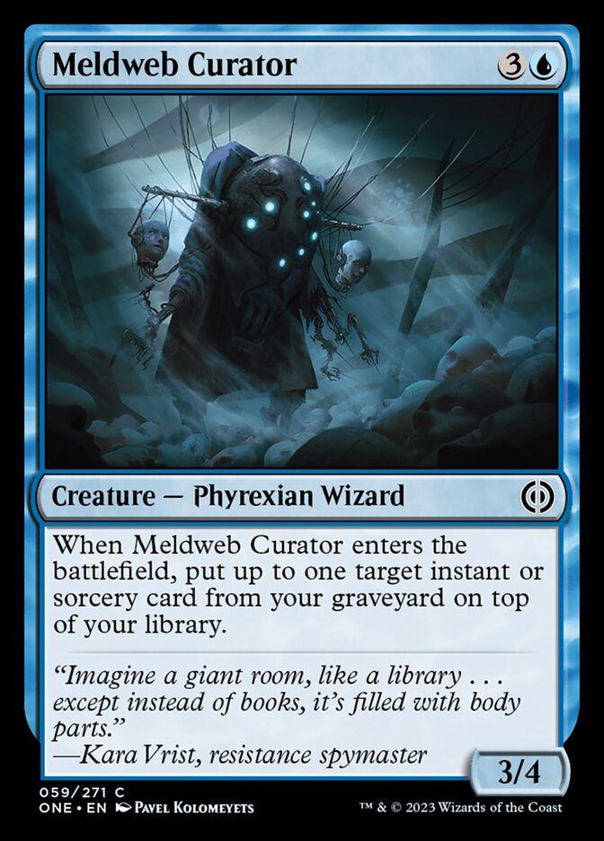 Meldweb Curator [Phyrexia: All Will Be One] | Galactic Gamez