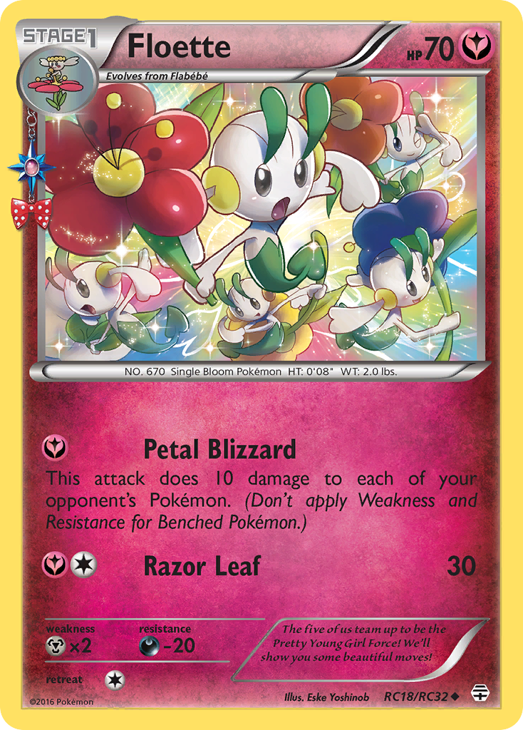 Floette (RC18/RC32) [XY: Generations] | Galactic Gamez