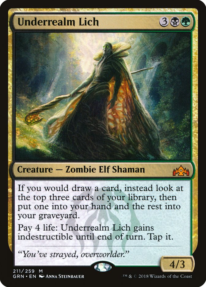 Underrealm Lich [Guilds of Ravnica] | Galactic Gamez