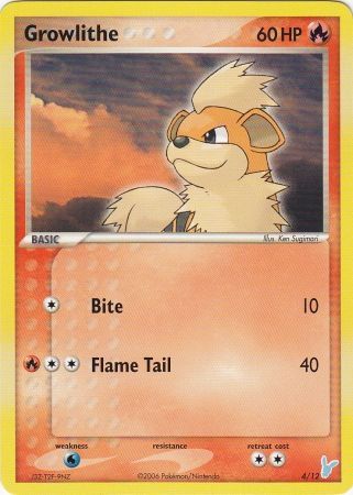 Growlithe (4/12) [EX: Trainer Kit 2 - Minun] | Galactic Gamez