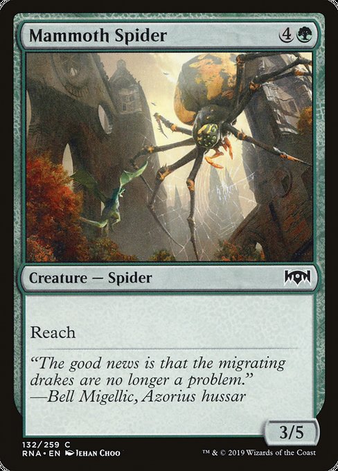 Mammoth Spider [Ravnica Allegiance] | Galactic Gamez