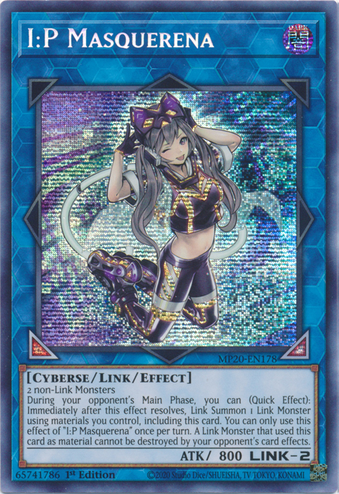 I:P Masquerena [MP20-EN178] Prismatic Secret Rare | Galactic Gamez