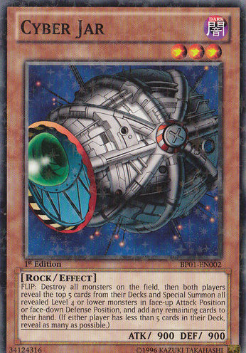 Cyber Jar [BP01-EN002] Starfoil Rare | Galactic Gamez