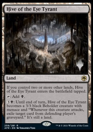 Hive of the Eye Tyrant (Promo Pack) [Dungeons & Dragons: Adventures in the Forgotten Realms Promos] | Galactic Gamez
