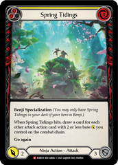 Spring Tidings [EVR039] (Everfest)  1st Edition Rainbow Foil | Galactic Gamez