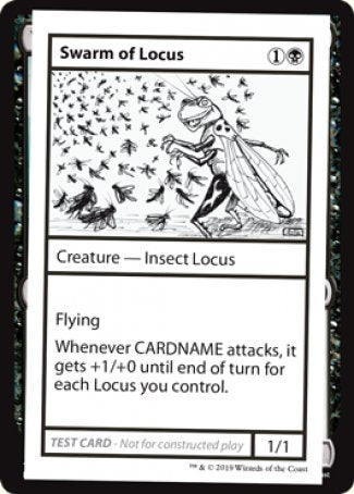 Swarm of Locus (2021 Edition) [Mystery Booster Playtest Cards] | Galactic Gamez